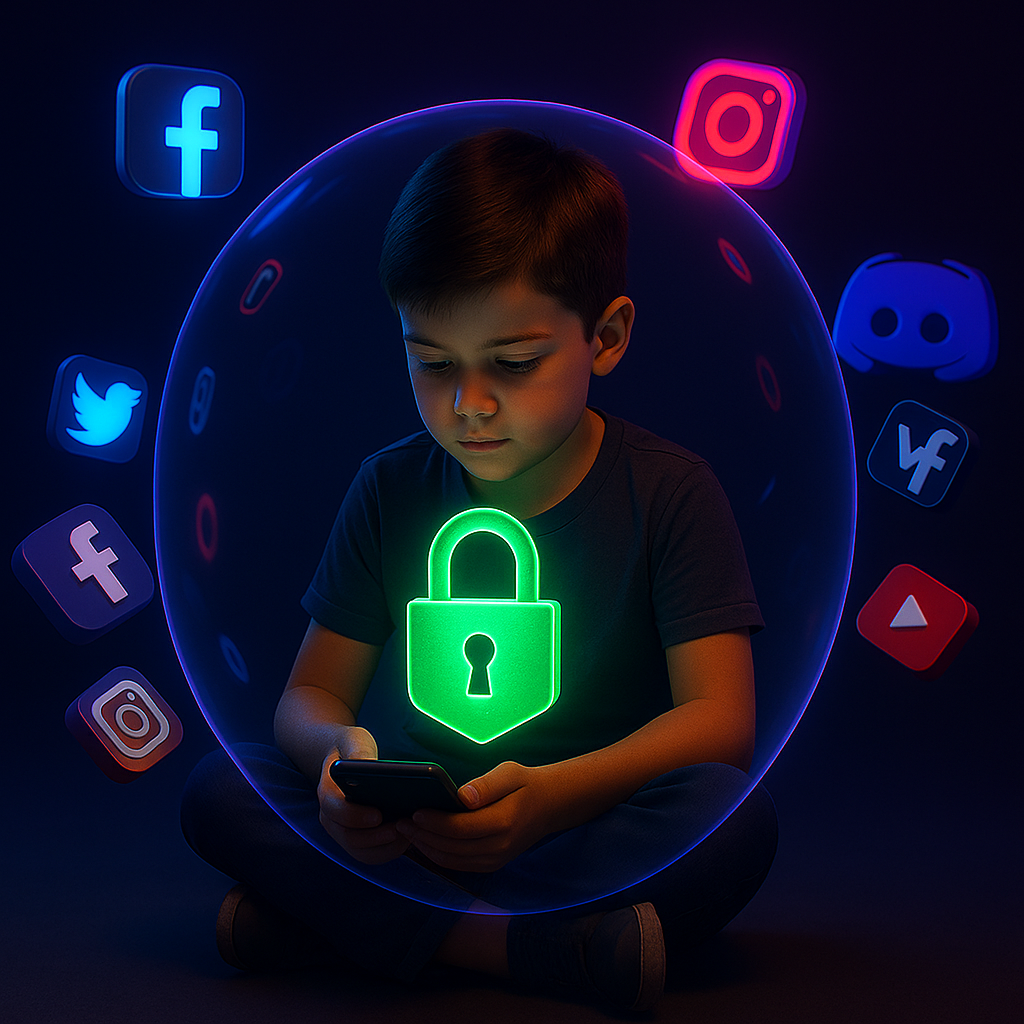 Guardião IA Digital - Proteção para crianças online