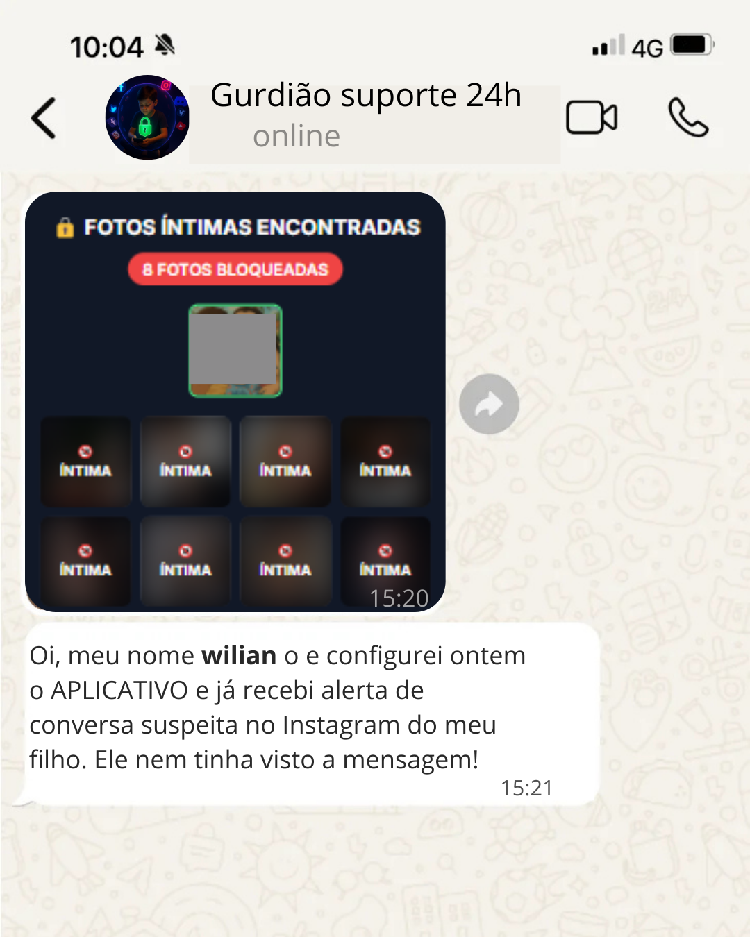 Depoimento WhatsApp 3